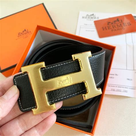 original vs fake hermes belt|how to tell if Hermes belt is real.